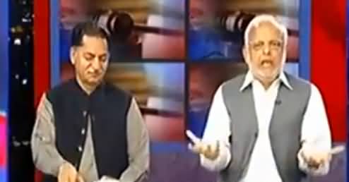 Hot Debate Between Ejaz Chaudhry And Javed Latif on Corruption