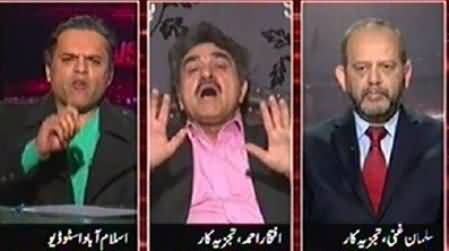 Hot Debate Between Kashif Abbasi and Iftikhar Ahmad on the Role of Politicians