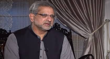 I disagree with the ideology taken by my political party - Shahid Khaqan Abbasi