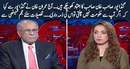 I think Ali Amin Gandapur has lost the trust of Imran Khan - Najam Sethi