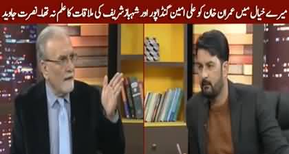 I think Imran Khan wasn't aware of Ali Amin Gandapur & Shehbaz Sharif's meeting - Nusrat Javed