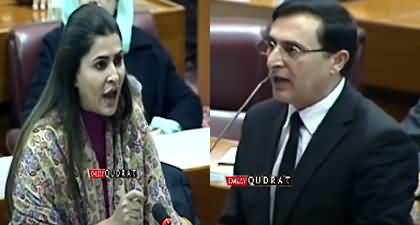 I was really disturbed by his comments - Shazia Marri VS Barrister Gohar Khan in Parliament