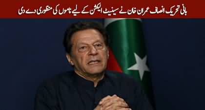 Imran Khan finalized the names of candidates for Senate Election