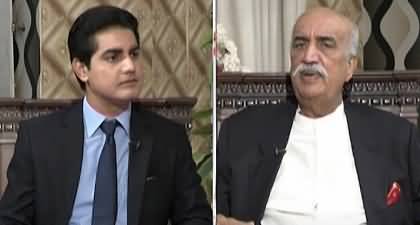 Imran Khan is happy in the jail - Khursheed Shah