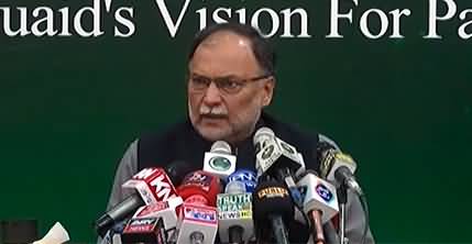 Imran Khan levelled absurd allegations of corruption against China - Ahsan Iqbal