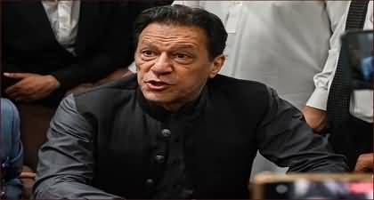 Imran Khan raised objection on formation of bench for Article 63A