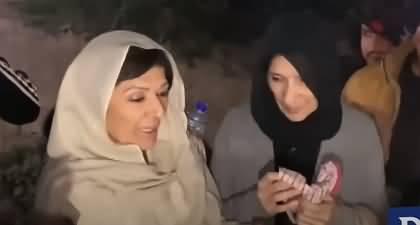 Imran Khan's sisters Aleema & Uzma Khan joined PTI's protest