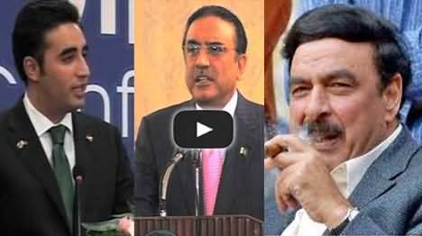 In Past Asif Zardari Presented His Mental Disorder Certificates in Courts - Sheikh Rasheed