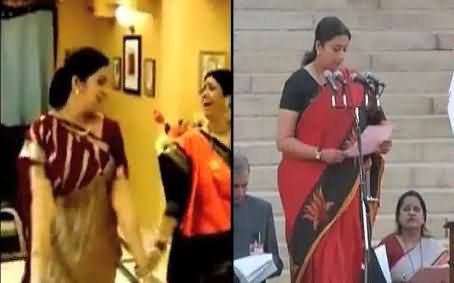 Indian Actress Smriti Irani Became Minister of Human Resource