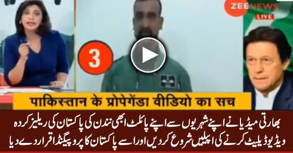 Indian Media Requesting Its Citizens To Delete Pilot Abhinandan's Video Released By Pakistan