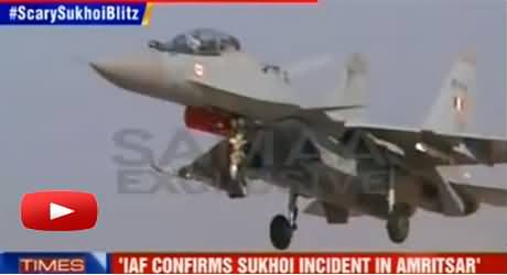 Indian Pilot Enters the Fighter Plane in City Zone, Nearly Escaped From Clash with Passenger Planes
