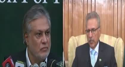 Inside Story of President Arif Alvi & Ishaq Dar's Important Meeting