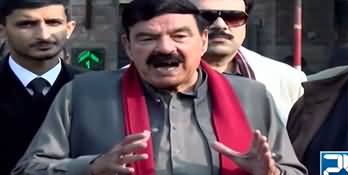 International pressure is building against Pakistan govt - Sheikh Rasheed's media talk