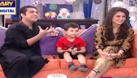 Iqrar-ul-Hassan And His Wife Sharing Their Feelings When Their Son Was Born