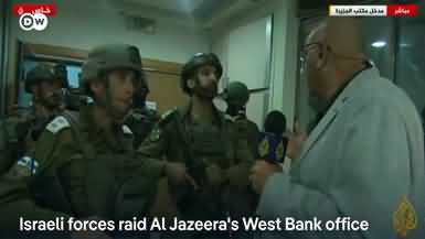 Israeli army raids and closes Al Jazeera bureau in occupied West Bank