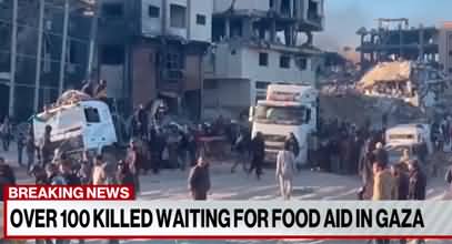 Israeli forces allegedly open fire on civilians waiting in Gaza food lines