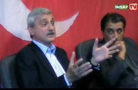 Jahangir Khan Tareen Answering Burning Questions of PTI Members in London