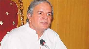 Javed Hashmi's tweet regarding late-night police raid on his house