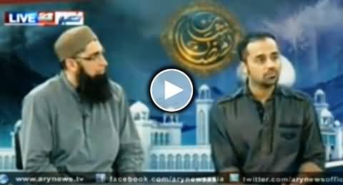 Junaid Jamshaid and Waseem Badami Talking About Their Ramzan Transmission