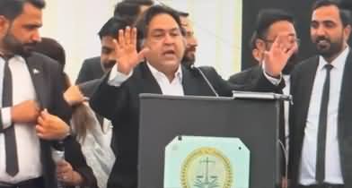 Karachi lawyers convention against CJ Faez Isa & Govt's proposed constitutional amendment