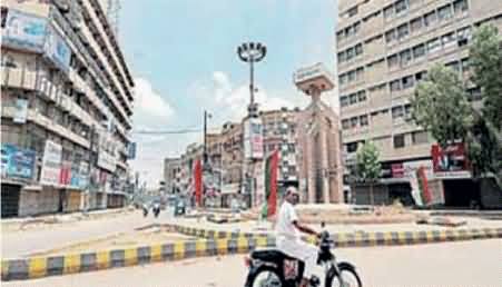 Karachi Totally Closed Today Due to the Strike Call of MQM