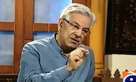 Khawaja Asif Reveals Why He Said Sharm Karo, Haya Karo to PTI Members in Assembly