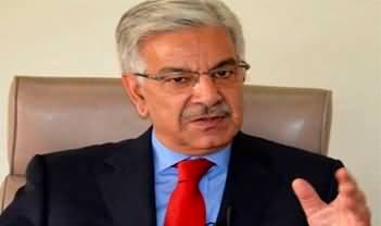 Khawaja Asif's tweet on CM Ali Amin Gandapur's return