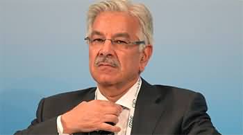 Khawaja Asif's tweet on PTI and Ali Amin Gandapur's protest