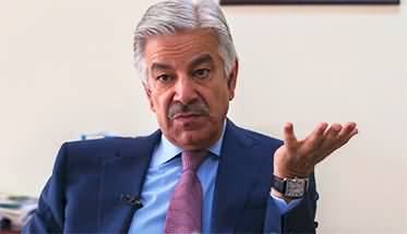 Khawaja Asif's tweets about CM Ali Amin Gandapur