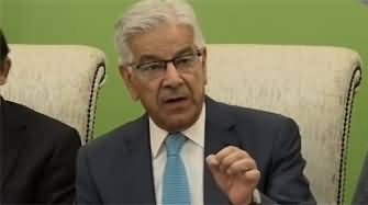 Khawaja Asif supports the demands of CM Ali Amin Gandapur