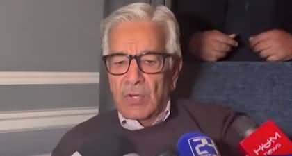 Khawaja Asif takes U-turn on his statement about elections