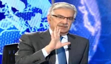 Khawaja Asif Telling Why Aitzaz Ahsan Left Zulfiqar Ali Bhutto And Joined Asghar Khan