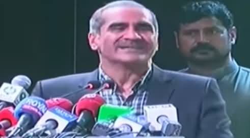 Khawaja Saad Rafique Addressing A Ceremony - 5th March 2018