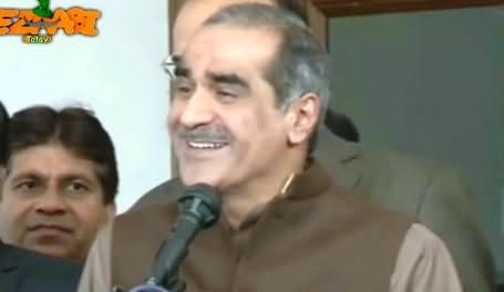 Khawaja Saad Rafique Really Funny Tezabi Totay Talking on PIA