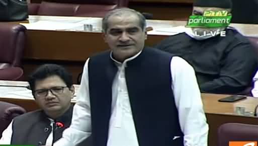 Khawaja Saad Rafique's Aggressive Speech In National Assembly - 23rd June 2021