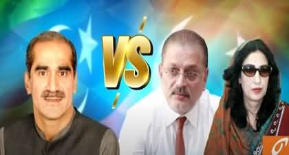 Khawaja Saad Rafique, Sharjeel Memon and Shehla Raza Face-off on Twitter