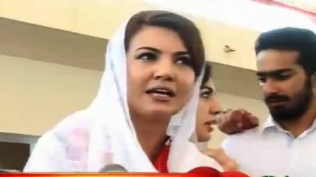 Koi Badmash Hoga Tu Apney Ghar Mein Hoga, Hum Badmashi Nahi Karne Dein Ge - Reham Khan