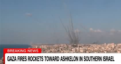 Latest video: Hamas fires hundreds of rockets at Israeli city