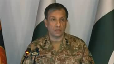 DG ISPR Major General Ahmad Sharif's Important Press Conference