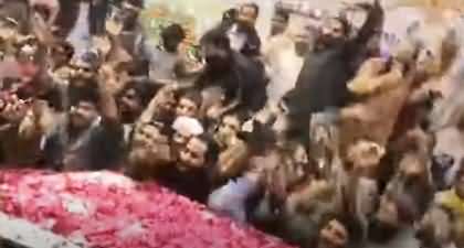 Live Scenes As Saad Rizvi Reaches Masjid Rahmatullah Alamin