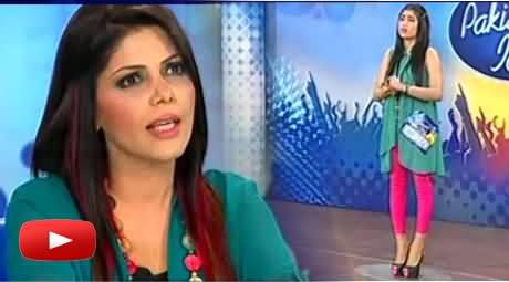 Look At the Dressing of the Girl - Pakistan Idol Spreading Vulgarity on National Tv