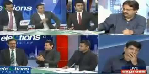 Mansoor ALi Khan & Anchor Imran Khan Debate on Faisal Vawda & Shahbaz Sharif Position in Karachi