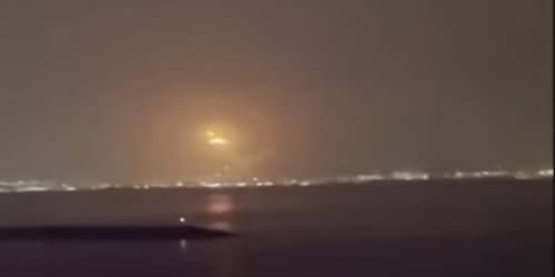 Massive Explosion Rocks Dubai Port, Watch Moment of The Blast