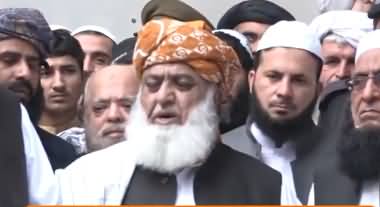 Maulana Fazal ur Rehman Announced To Start Movement & Million March Against Govt