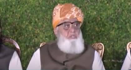 Maulana Fazlur Rehman's response on extension in Army Chief's tenure