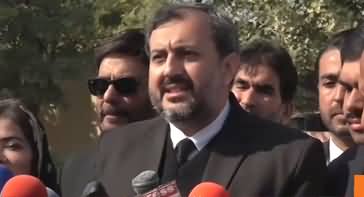 Media talk of Imran Khan's lawyer after cipher case hearing adjourned