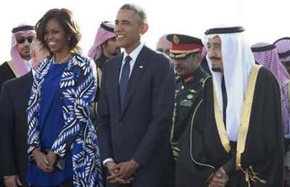 Michelle Obama Attracts Criticism For Not Wearing Headscarf in Saudi Arabia