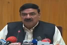 Minister For Railways Sheikh Rasheed Ahmad Media Talk - 6th April 2019