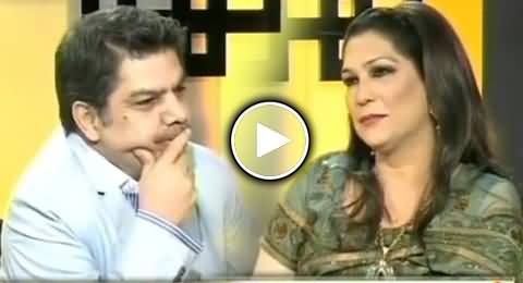 Mubashir Luqman Asks A Very Sensitive Question From Almbas Bobby