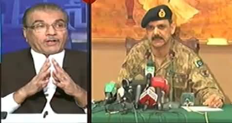 Mujeeb-ur-Rehman Shami Highly Praising DG ISPR Major General Asim Bajwa